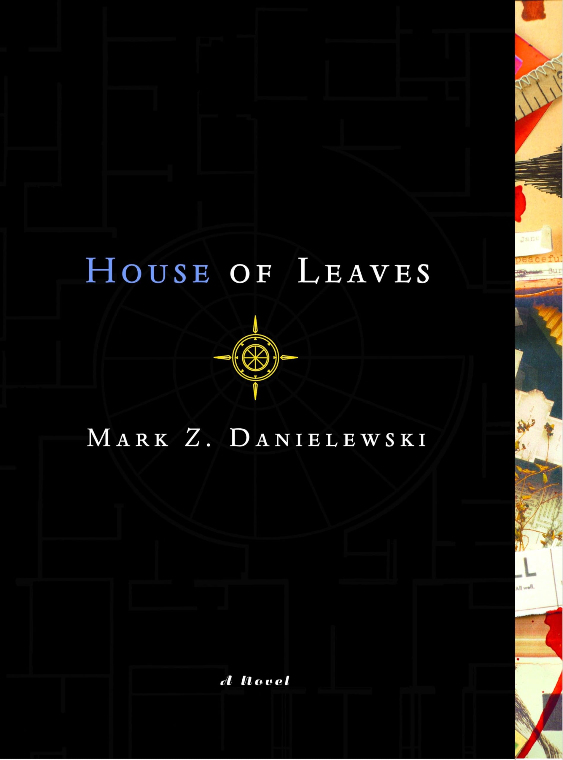 Book cover of House of Leaves by Mark Danielewski