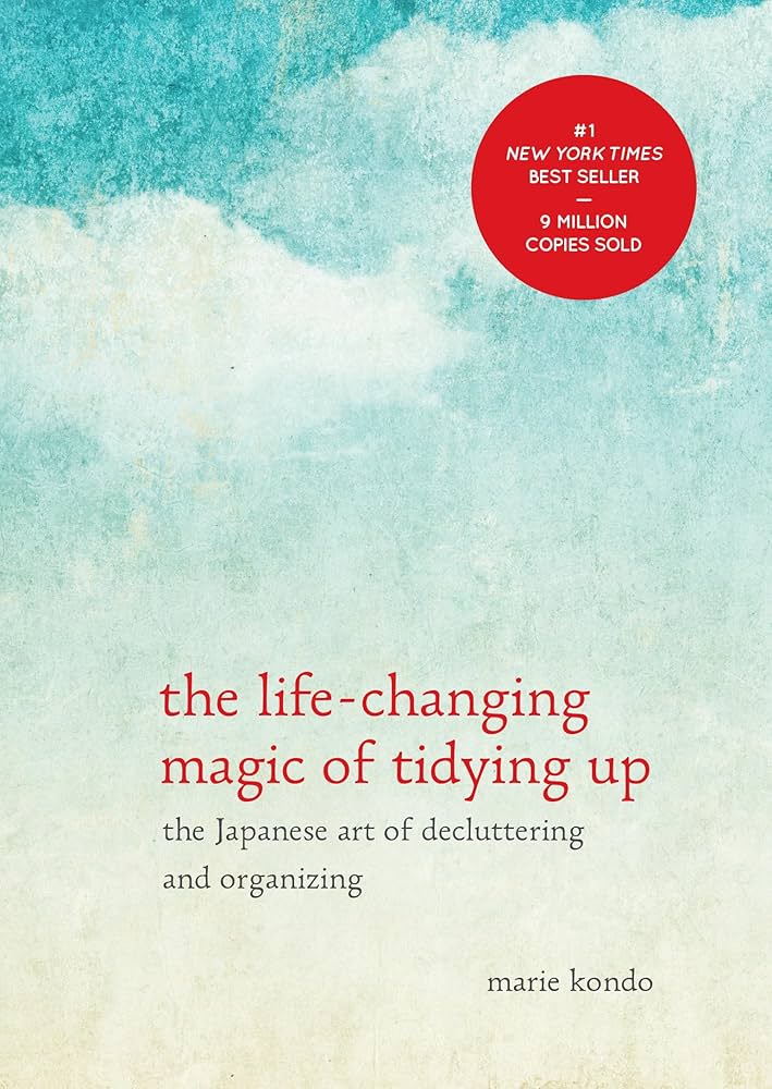 Book cover of "The Life-Changing Magic of Tidying Up"