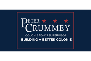 Logo of Peter Crummey Colonie Town Supervisor Building a Better Colonie