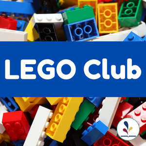 Legos with foreground text, "LEGO Club"