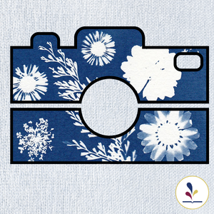 camera with cyanotype print making design