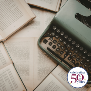 typewriter and typed pages