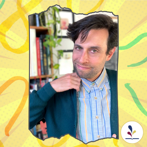 photo of Ira Marcks with decorative background