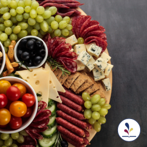 large charcuterie board